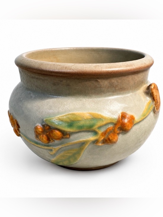 Roseville Pottery Other - Roseville Pottery, Bittersweet Planter, 1951, 800-4, 4" Tall